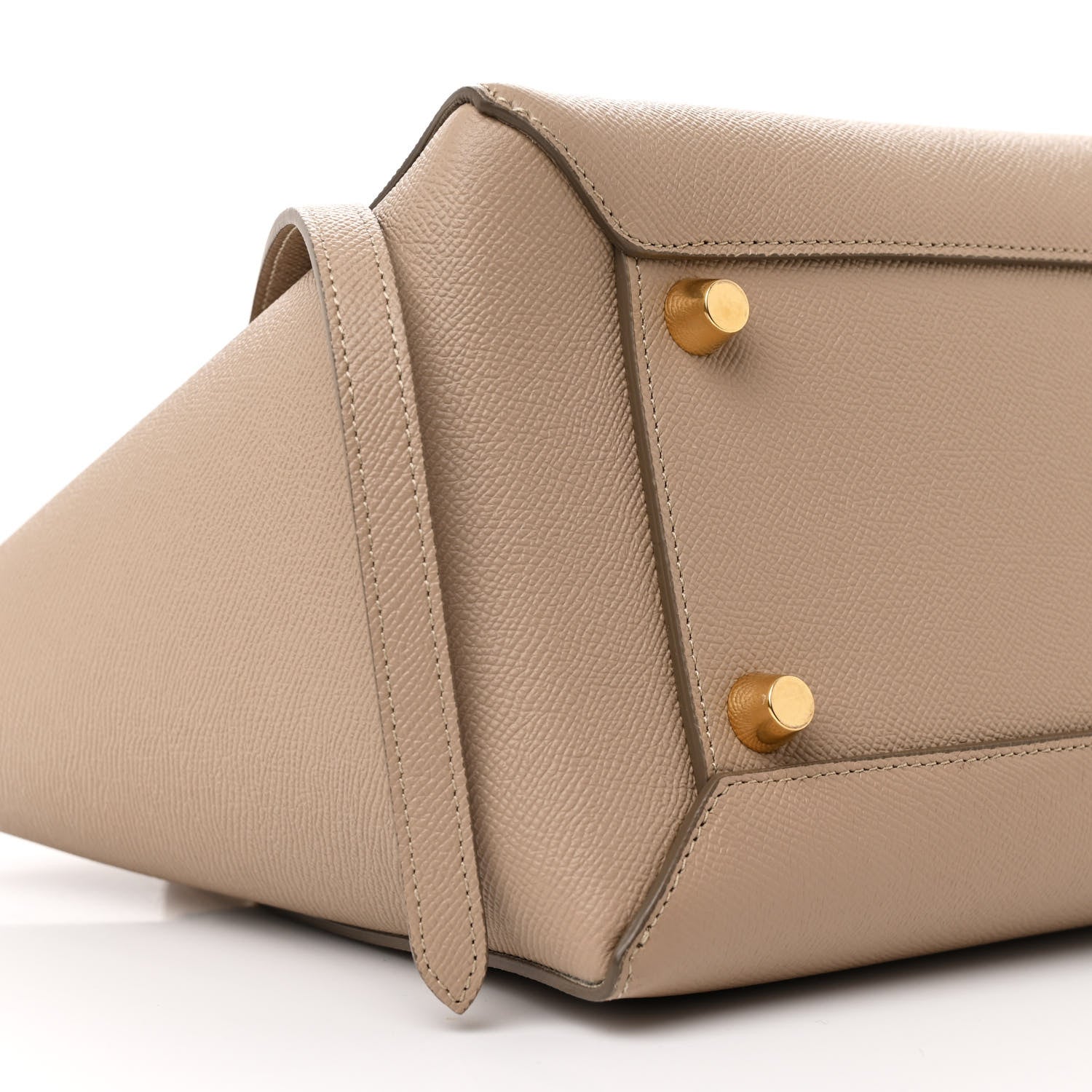 Celine Grained Calfskin Mini Belt Bag Light Taupe 10 of 13