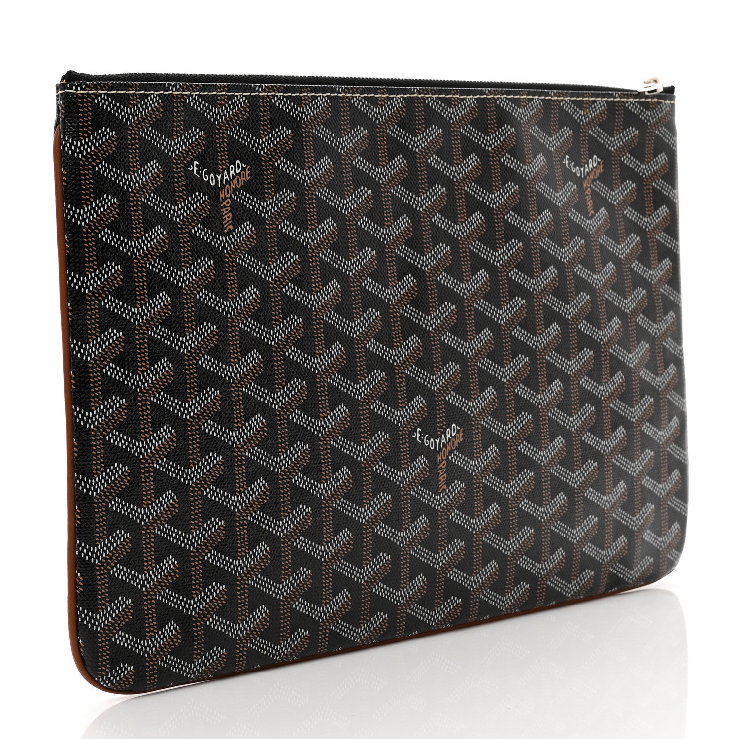 Goyard Goyardine Senat Pochette MM Black 3 of 7