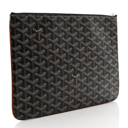 Goyard Goyardine Senat Pochette MM Black 3 of 7