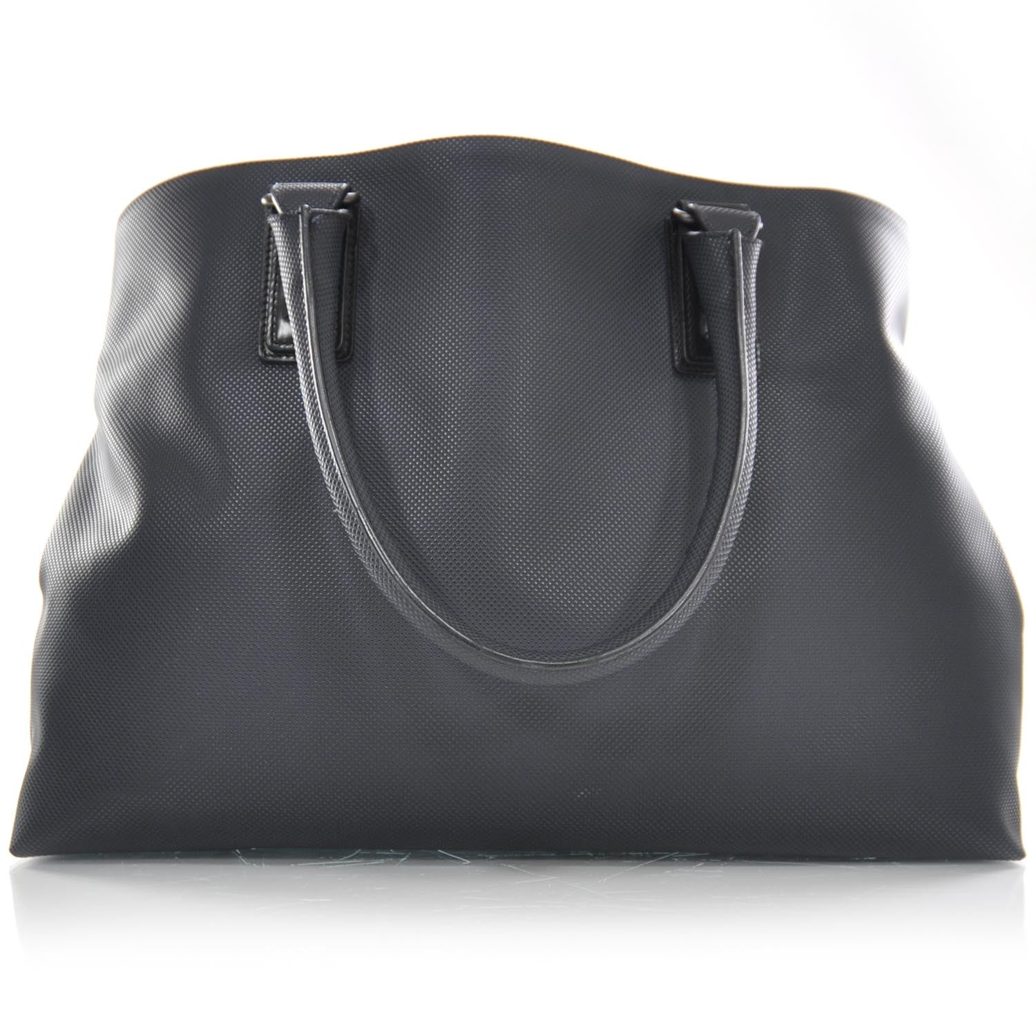Bottega Veneta Marco Polo Medium Travel Tote Dark Navy Nero Black 1 of 10