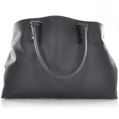 Bottega Veneta Marco Polo Medium Travel Tote Dark Navy Nero Black 1 of 10