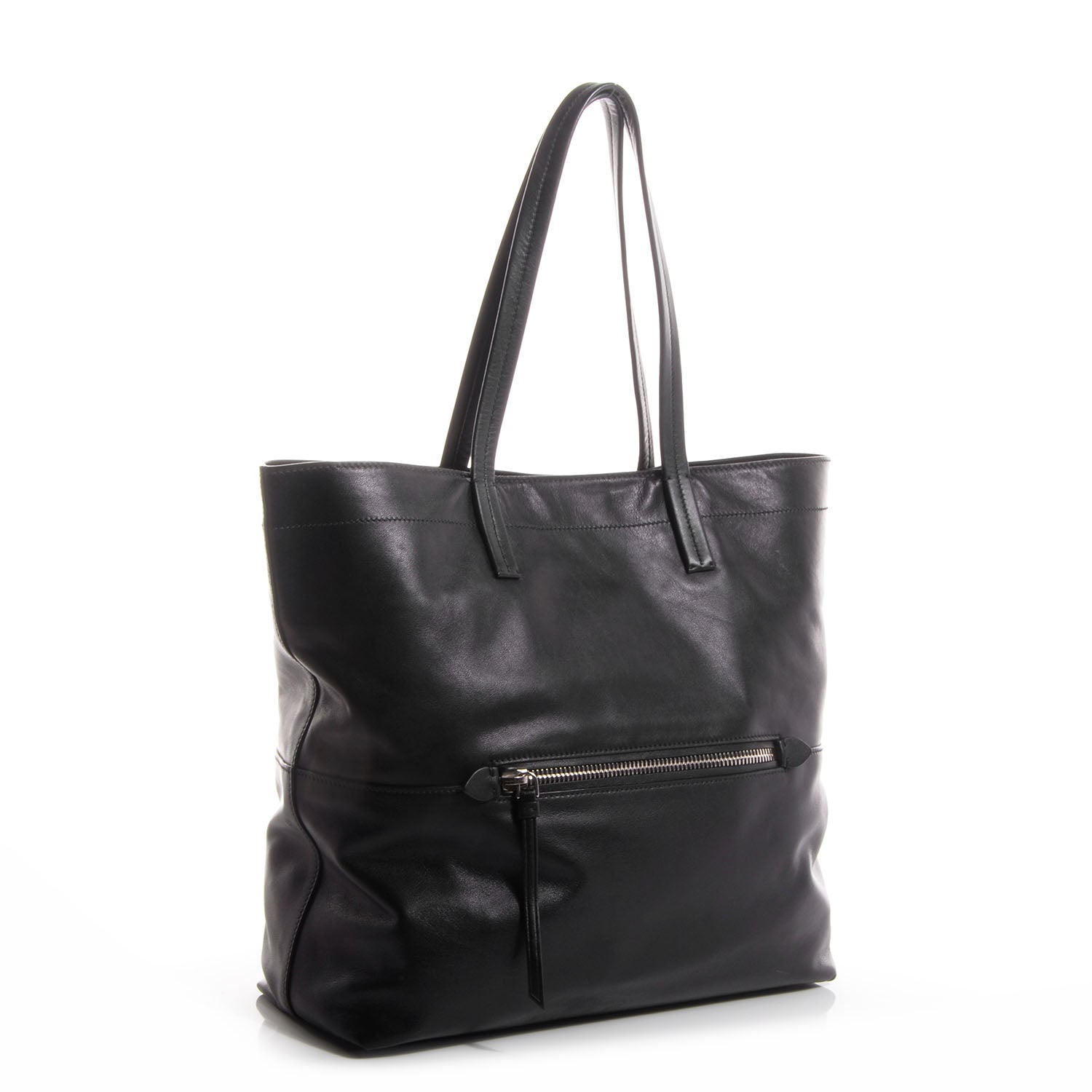 Miu Miu Vitello Soft Calf Shopping Tote Nero Black 3 of 11