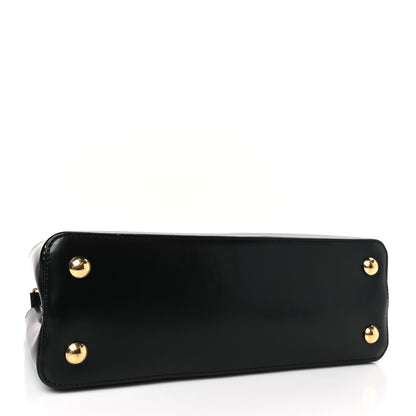 Louis Vuitton Sleek Capucines MM Black 4 of 9