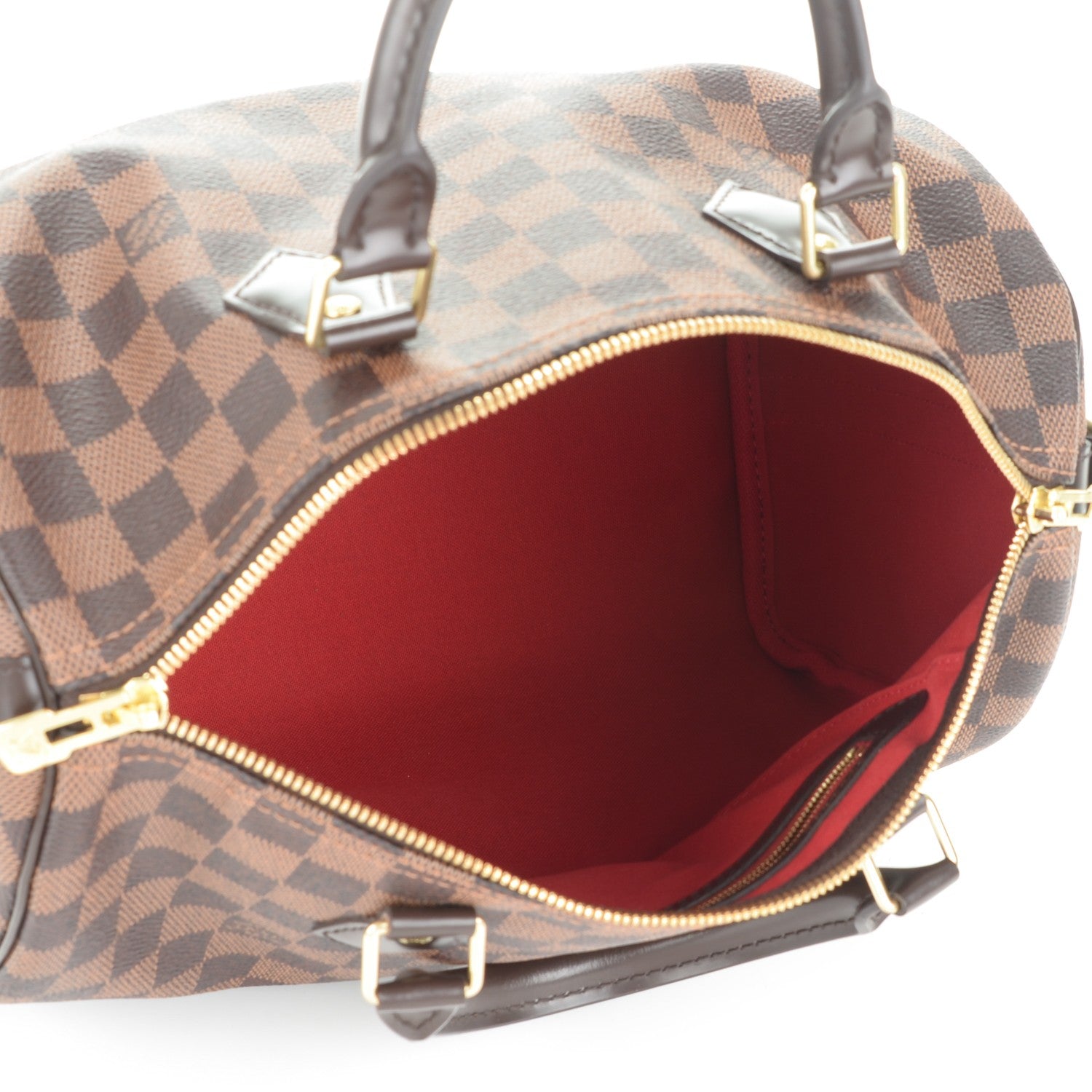 Louis Vuitton Damier Ebene Speedy Bandouliere 30 5 of 8