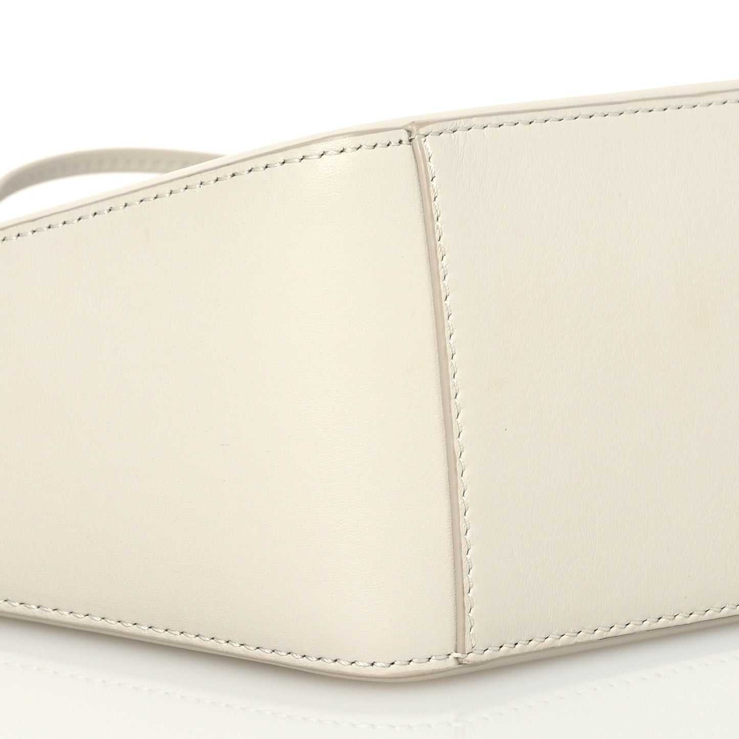 Calfskin Mini Hammock Hobo Soft White