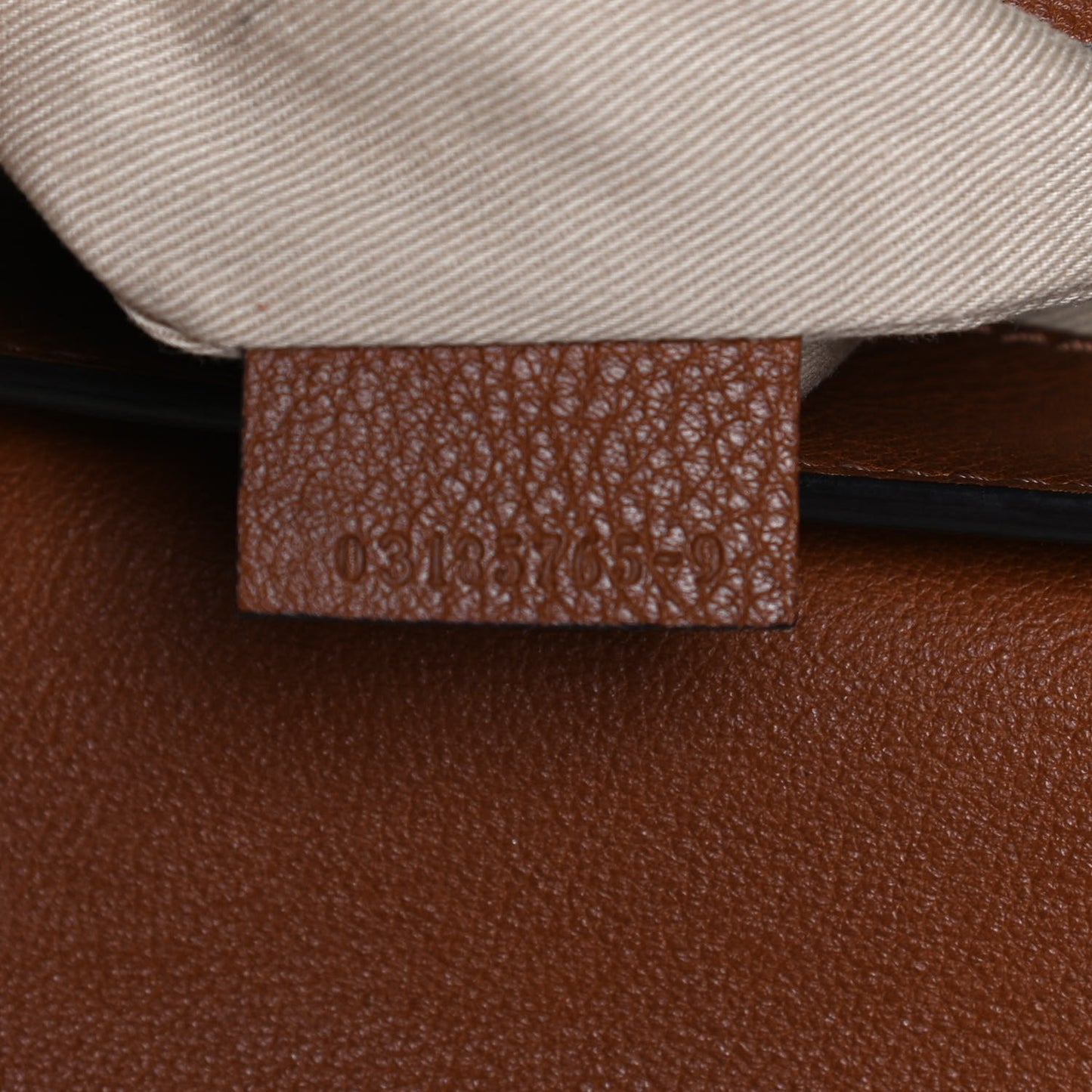 Suede Calfskin Medium Faye Backpack Tan