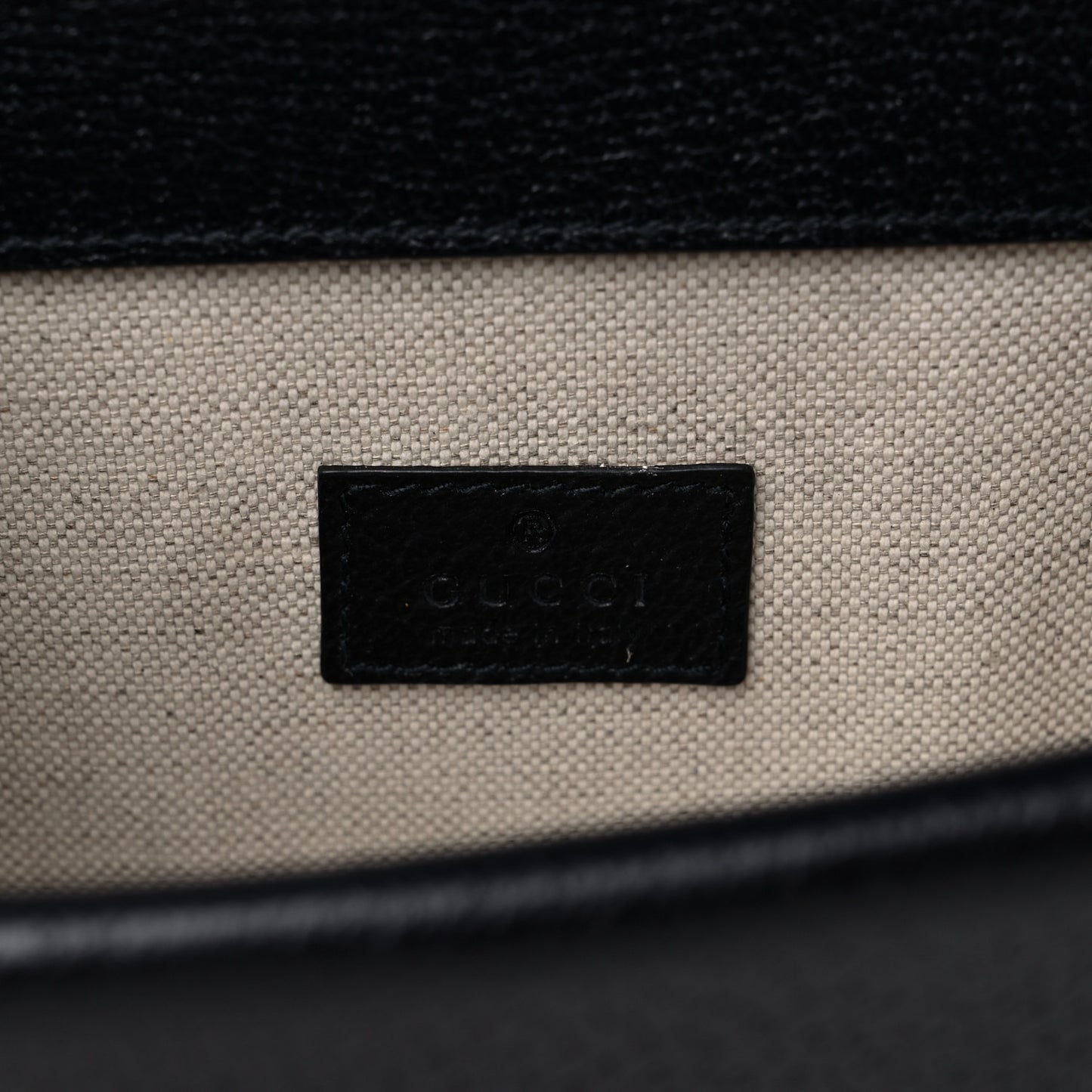 GG Supreme Monogram Textured Dollar Calfskin Small Rectangular Dionysus Shoulder Bag Beige Blue