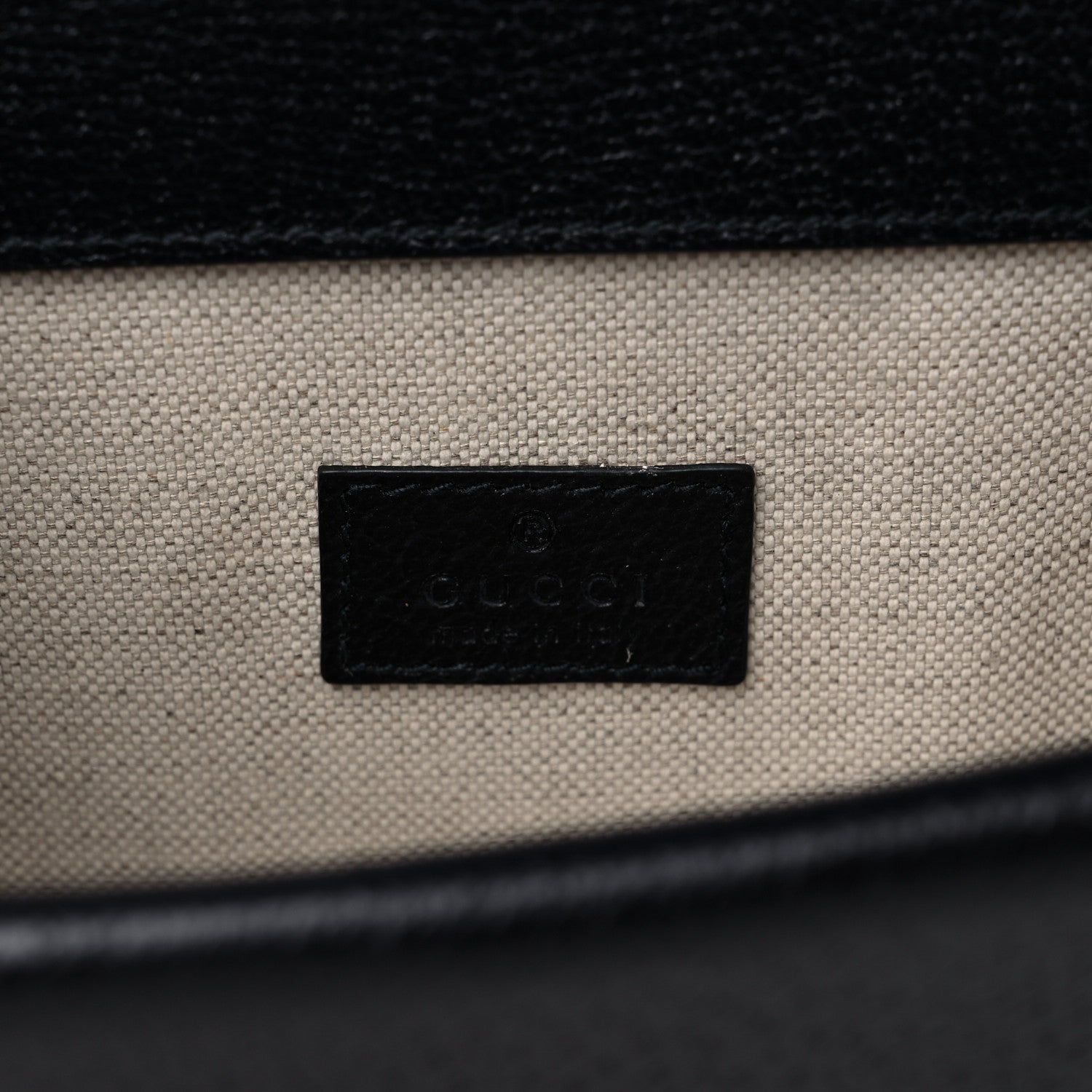 Gucci GG Supreme Monogram Textured Dollar Calfskin Small Rectangular Dionysus Shoulder Bag Beige Blue 6 of 9