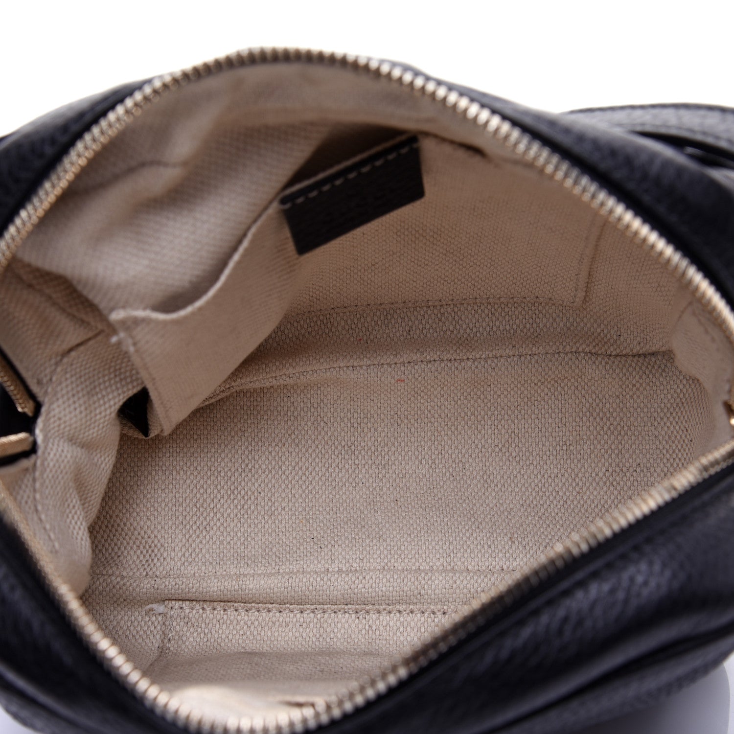 Gucci Pebbled Calfskin Small Soho Disco Bag Black 5 of 10