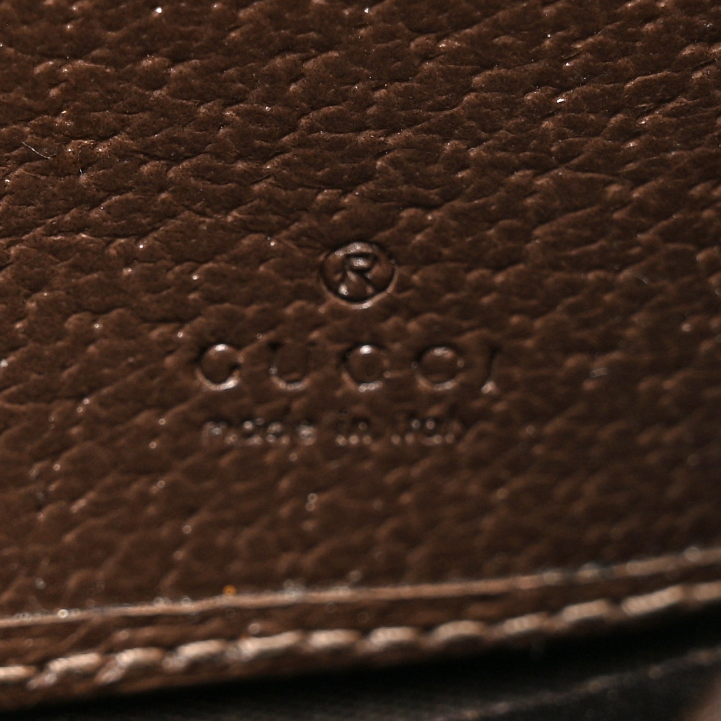GG Supreme Monogram Web Ophidia Wallet On Chain Brown