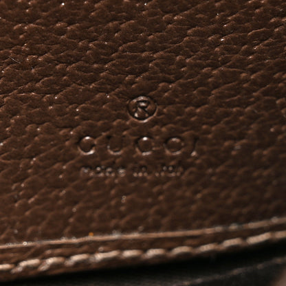 Gucci GG Supreme Monogram Web Ophidia Wallet On Chain Brown 6 of 16