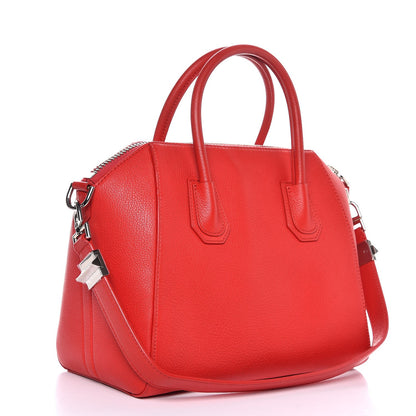 Givenchy Sugar Goatskin Small Antigona Red 4 of 8