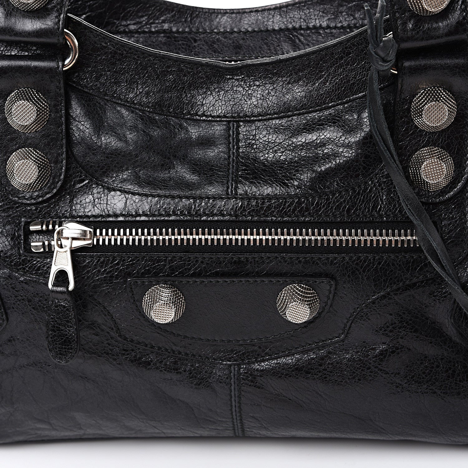 Balenciaga Agneau Giant 21 Silver Hardware Part Time Black 7 of 12