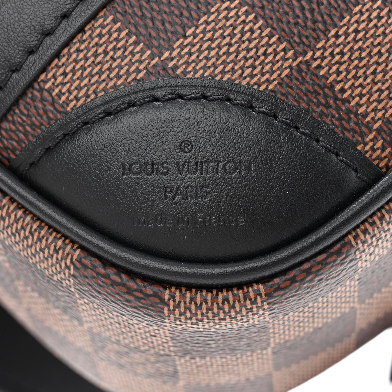 Louis Vuitton Damier Ebene Valisette Souple BB Black 6 of 9