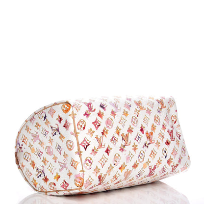 Louis Vuitton Watercolor Aquarelle Speedy 35 White 4 of 13