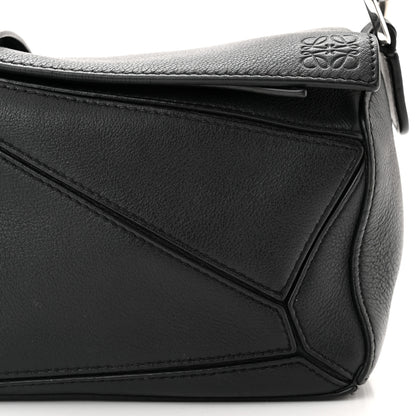 Loewe Calfskin Mini Puzzle Bag Black 7 of 14