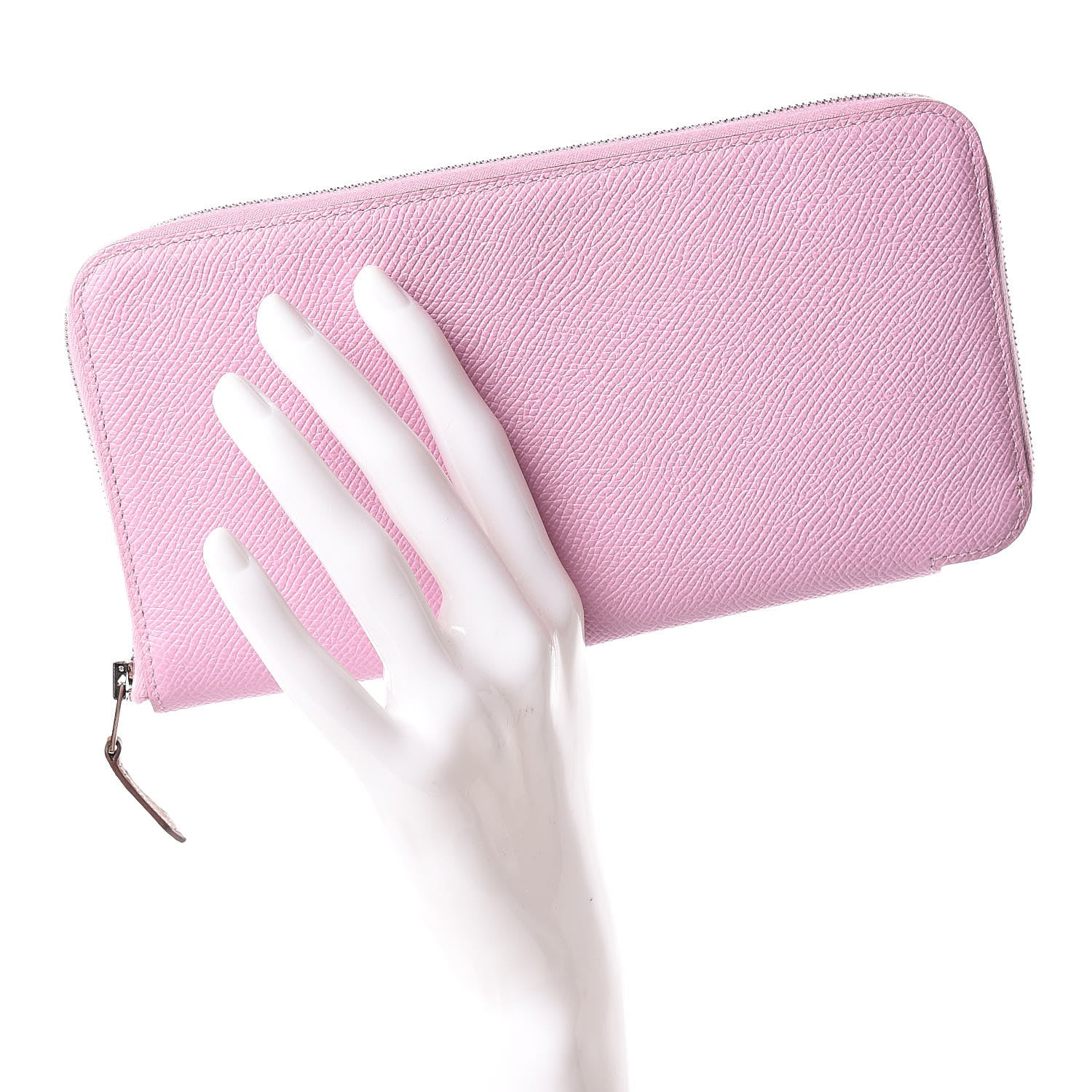Hermes Epsom Silk'In Wallet Mauve Sylvestre 2 of 7