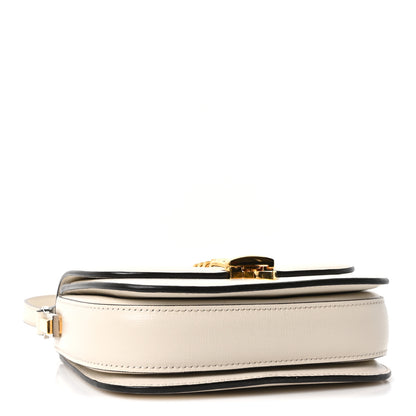 Gucci Azalea Calfskin Mini Sylvie 1969 Flap Messenger Bag Mystic White 4 of 10