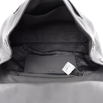 Prada Toro Top Handle Flap Satchel Marmo 5 of 12
