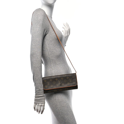 Louis Vuitton Monogram Pochette Twin GM 2 of 10