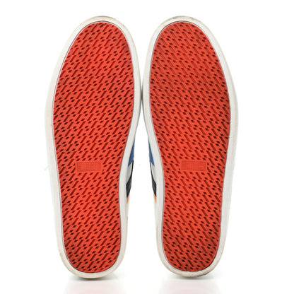 Hermes Epsom Womens Boomerang Sneakers 36.5 Bleu Allure Multicolor 5 of 5