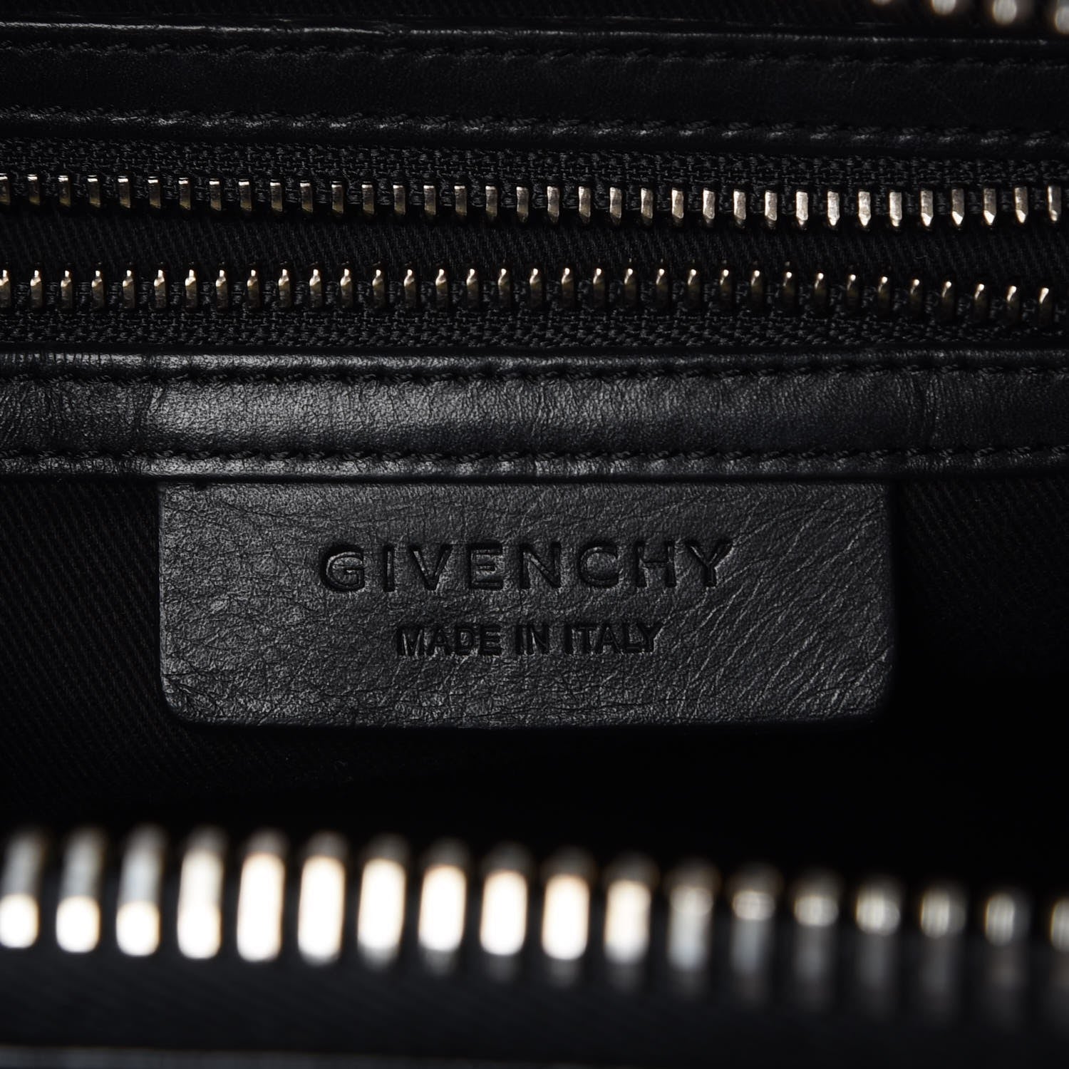 Givenchy Shiny Lord Calfskin Small Antigona Black 7 of 8