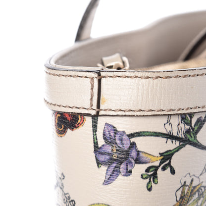 Gucci Calfskin Flora Infinity Small Nice Tote Off White 17 of 21
