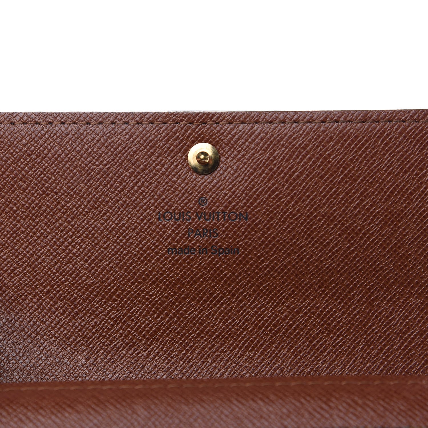 Louis Vuitton Monogram Porte-Monnaie Tresor Wallet 5 of 8