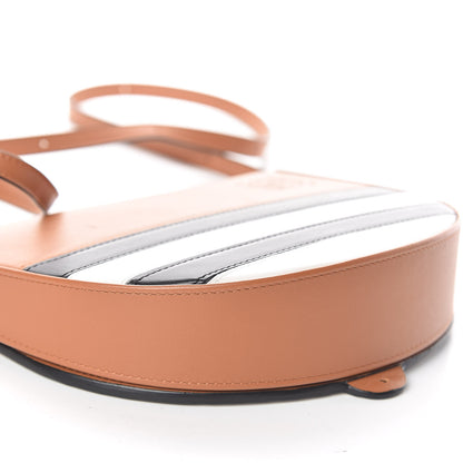 Loewe Calfskin Marine Stripe Mini Heel Shoulder Bag Tan 7 of 9