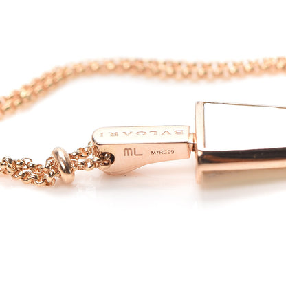 Bulgari 18K Rose Gold Mother of Pearl Diamond Gelati Bracelet ML 5 of 6