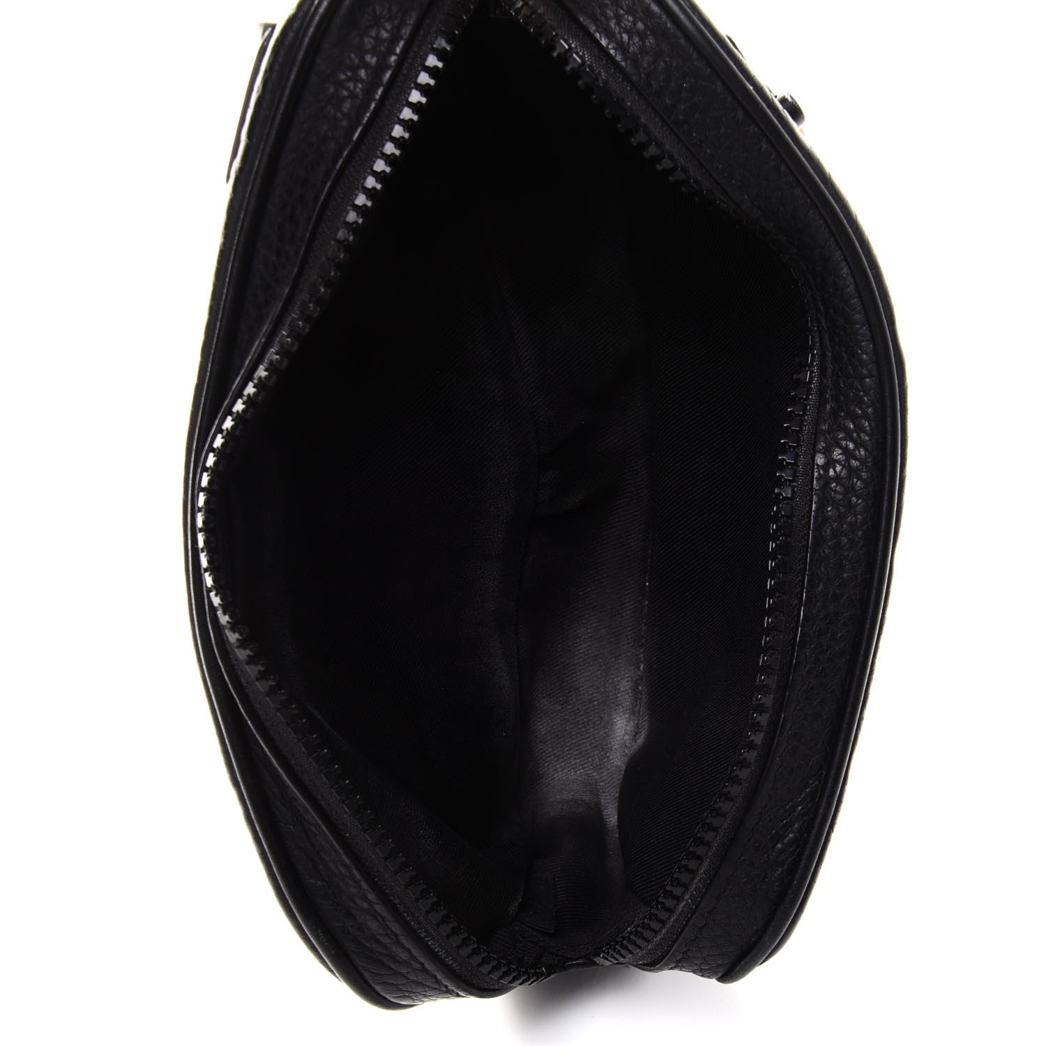 Louis Vuitton Taurillon Monogram Uniformes Solar Ray Soft Pochette Volga Belt Bag Black 5 of 14