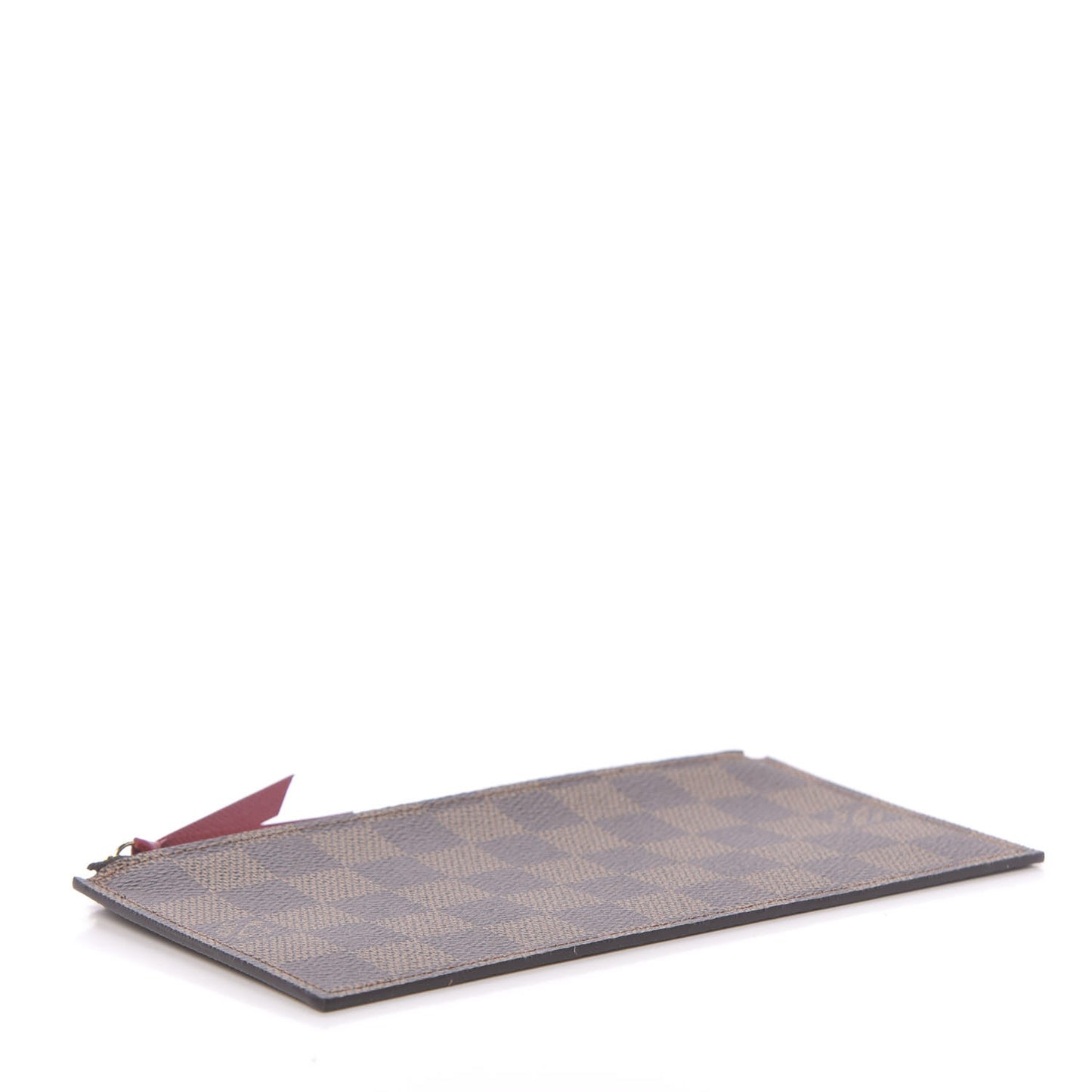 Damier Ebene Felicie Chain Wallet Zippered Insert
