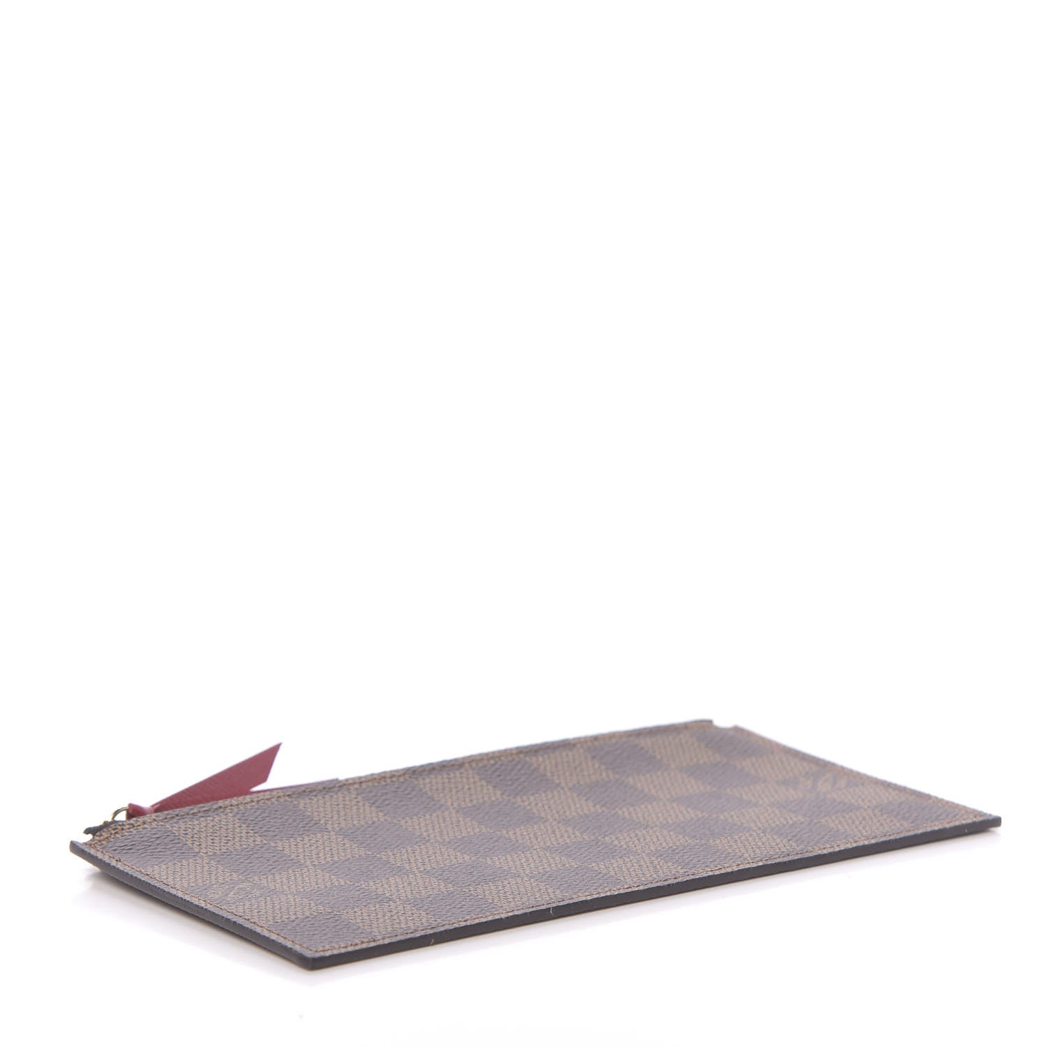 Louis Vuitton Damier Ebene Felicie Chain Wallet Zippered Insert 4 of 6