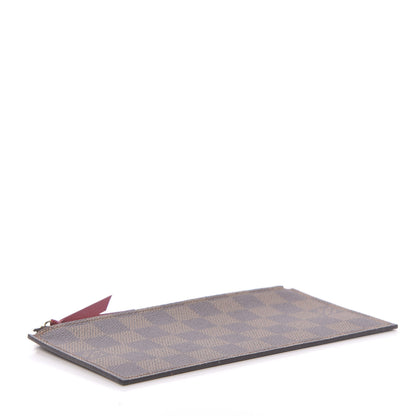 Louis Vuitton Damier Ebene Felicie Chain Wallet Zippered Insert 4 of 6