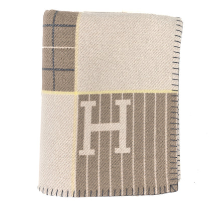 Hermes Wool Cashmere Avalon Passe-Passe Blanket 1 of 3