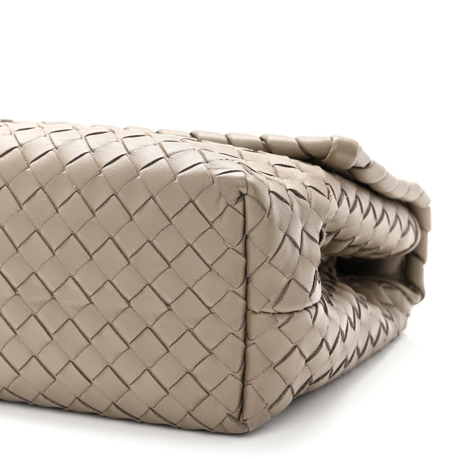 Bottega Veneta Nappa Intrecciato Small Olimpia Shoulder Bag Limestone 9 of 9