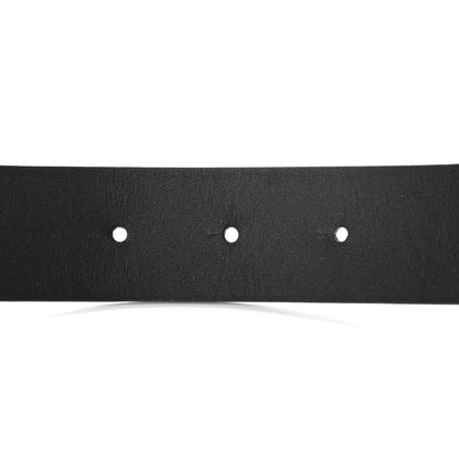 Chanel Glazed Calfskin CC Belt 80 32 Navy Blue 4 of 4