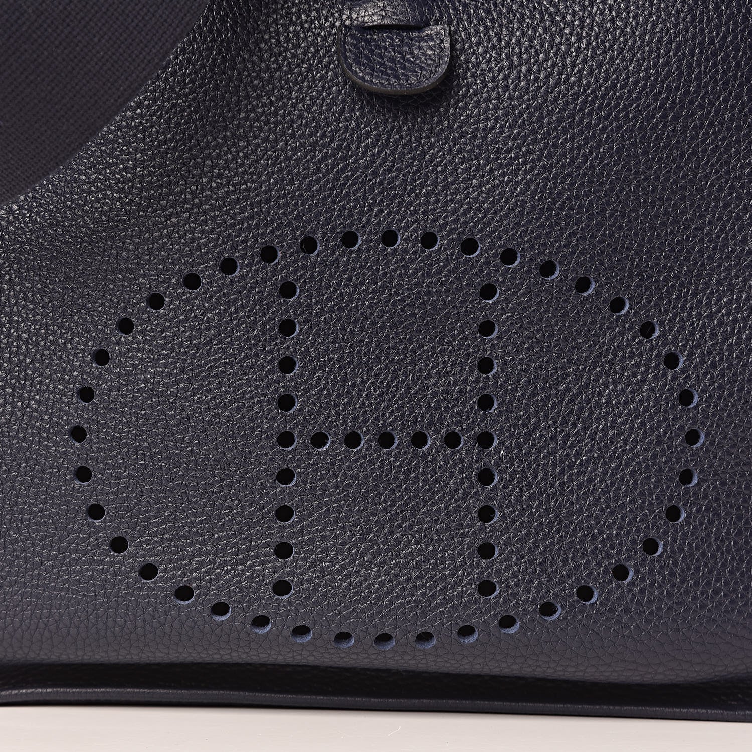 Hermes Taurillon Clemence Evelyne III GM Bleu Nuit 11 of 11