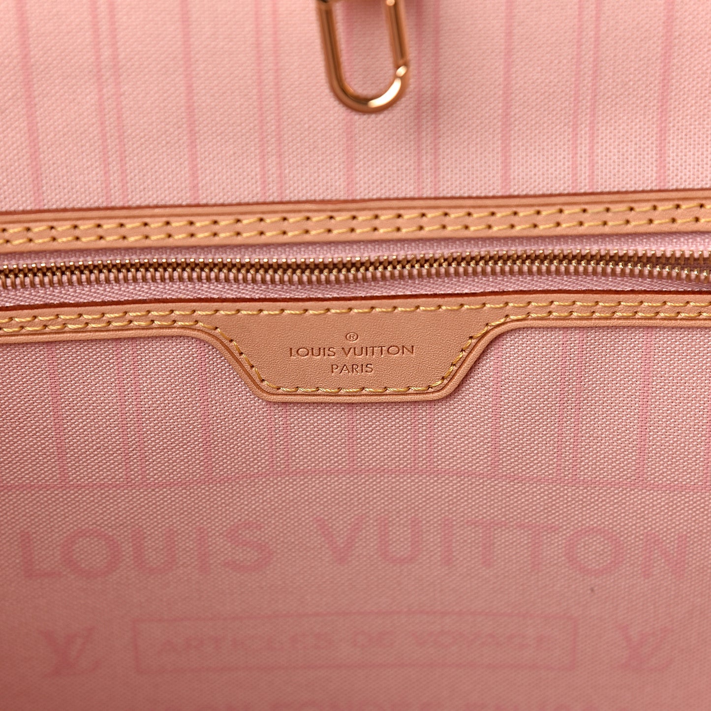 Damier Azur Neo Neverfull MM Rose Ballerine