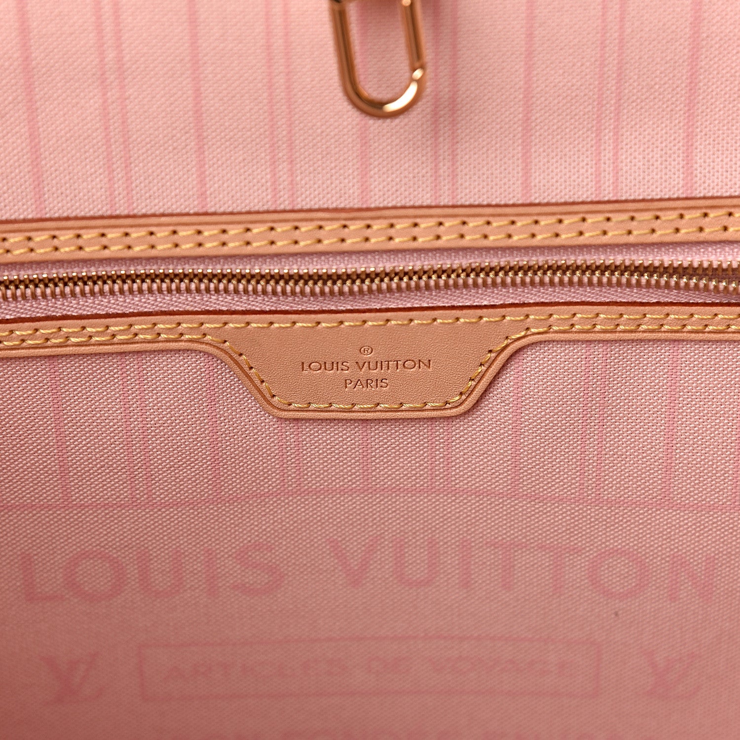 Louis Vuitton Damier Azur Neo Neverfull MM Rose Ballerine 6 of 16