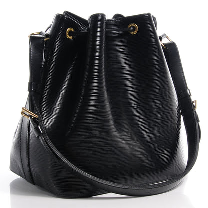 Louis Vuitton Epi Petit Noe Black 3 of 7