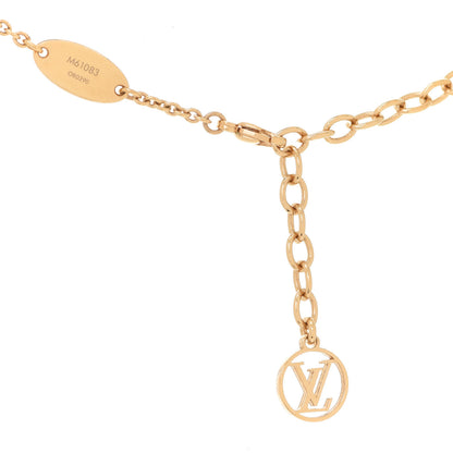 Louis Vuitton Essential V Necklace Gold 6 of 8
