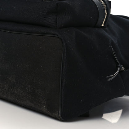 Saint Laurent Canvas SL Playing Cards City Backpack Black 9 of 10