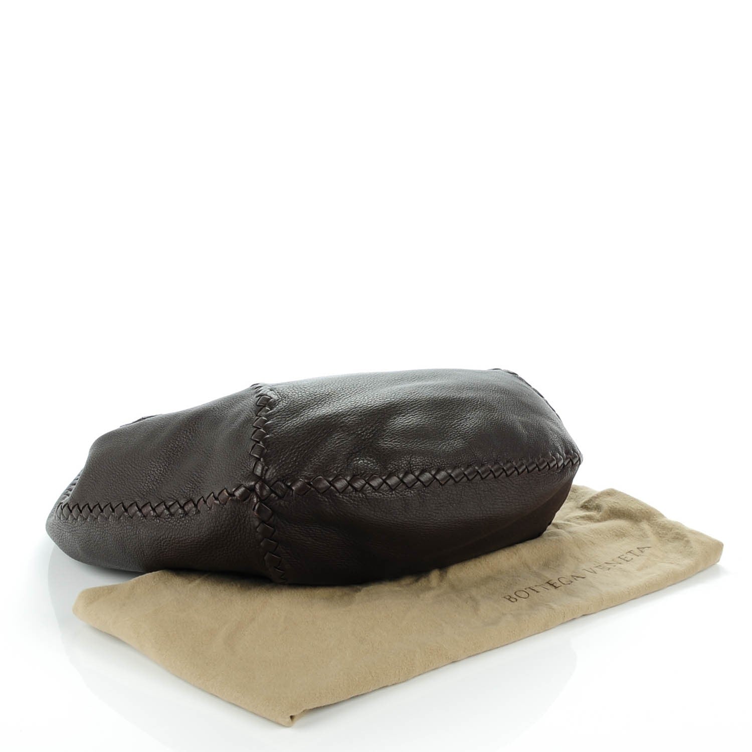 Bottega Veneta Cervo Deerskin Large Hobo Ebano 4 of 8