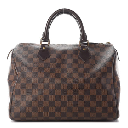 Louis Vuitton Damier Ebene Speedy 30 1 of 12