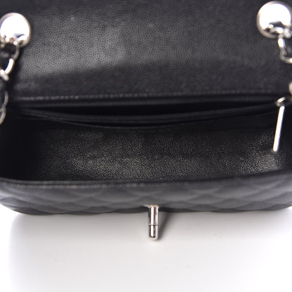 Chanel Caviar Quilted Mini Rectangular Flap Black 5 of 11