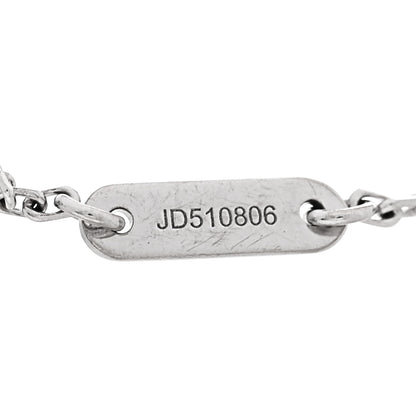 Van Cleef & Arpels 18K White Gold Diamond Sweet Alhambra Bracelet 5 of 6