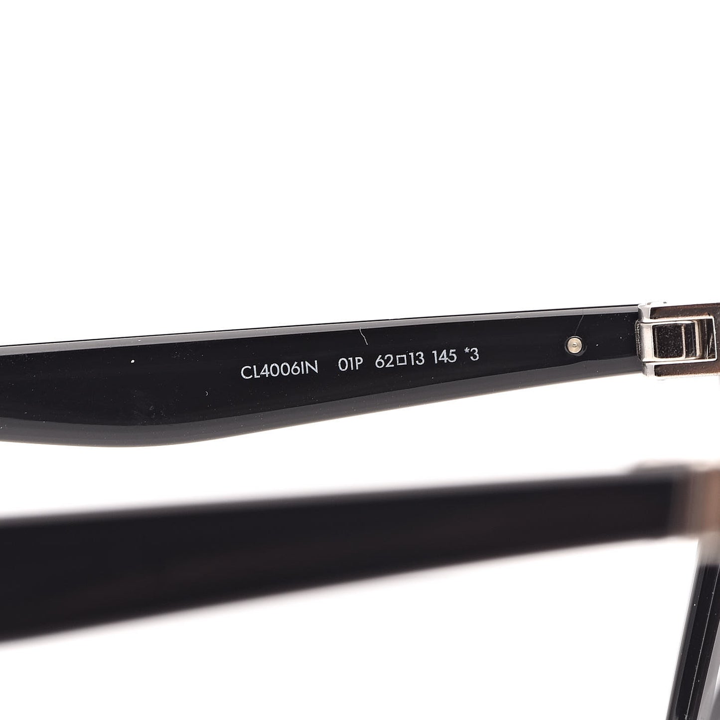 Flat Top Shield Sunglasses CL 40006IN Black