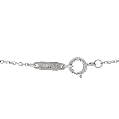 Tiffany Platinum Diamond Letters Q Pendant Necklace 5 of 6