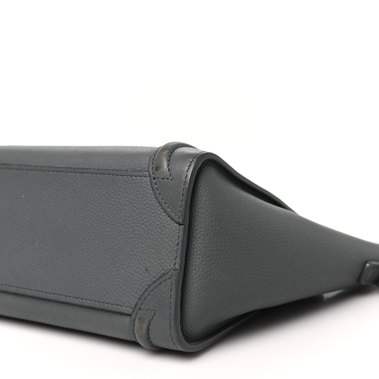 Celine Drummed Calfskin Nano Luggage Kohl 1739496 – FASHIONPHILE
